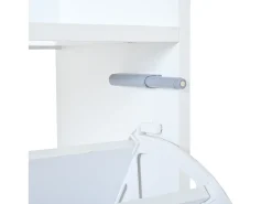 Móvel De Arrumação|Sapateira*Merax 2 Armários de Sapatos Modernos - 2 x 70 x 25 x 120 cm - com 6 compartimentos - para entradas e salas de estar - MDF - Branco