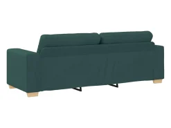 Best vidaxl | Conjunto de Sofás | 2 pcs Amarelo 221 x 78 x 80 cm Tecido Verde