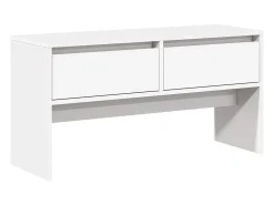 Móvel De Entrada*vidaxl 4 pcs conj. de móveis de corredor derivados de madeira Branco