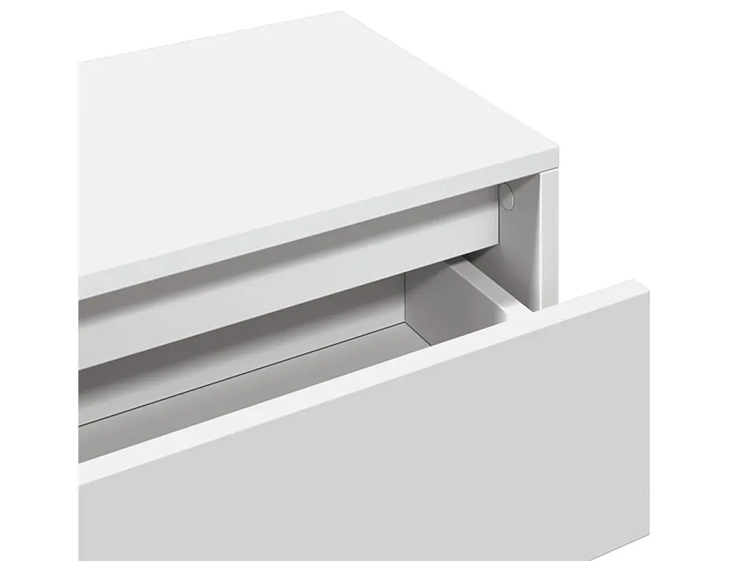 Móvel De Entrada*vidaxl 4 pcs conj. de móveis de corredor derivados de madeira Branco