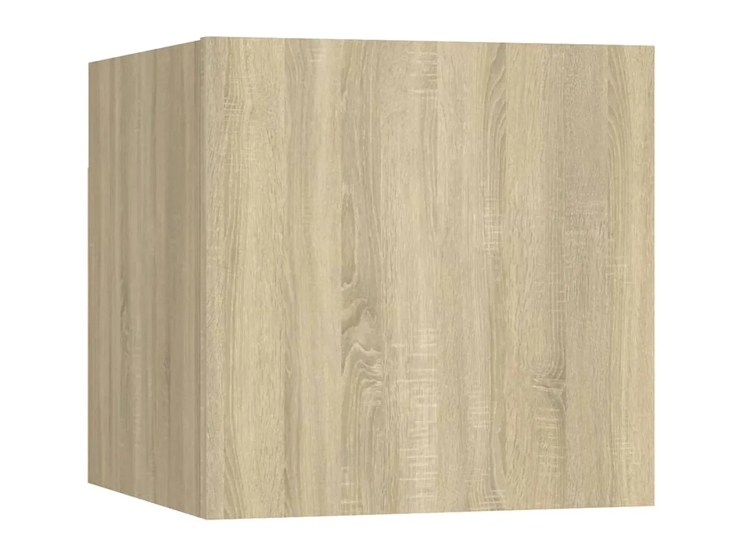 Móvel De Tv* 4 pcs conjunto de móveis de TV contraplacado carvalho sonoma PT387123 Castanho