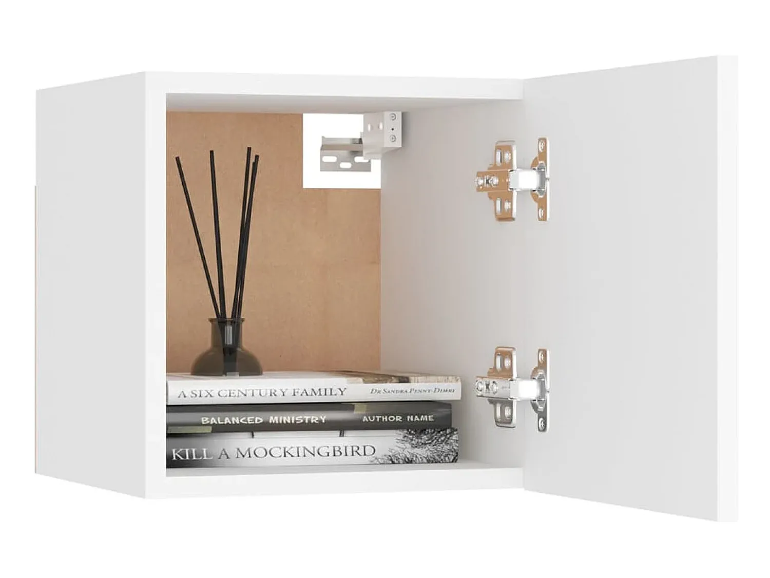 Móvel De Tv* 6 pcs conjunto de móveis de TV derivados de madeira PT511744 Branco