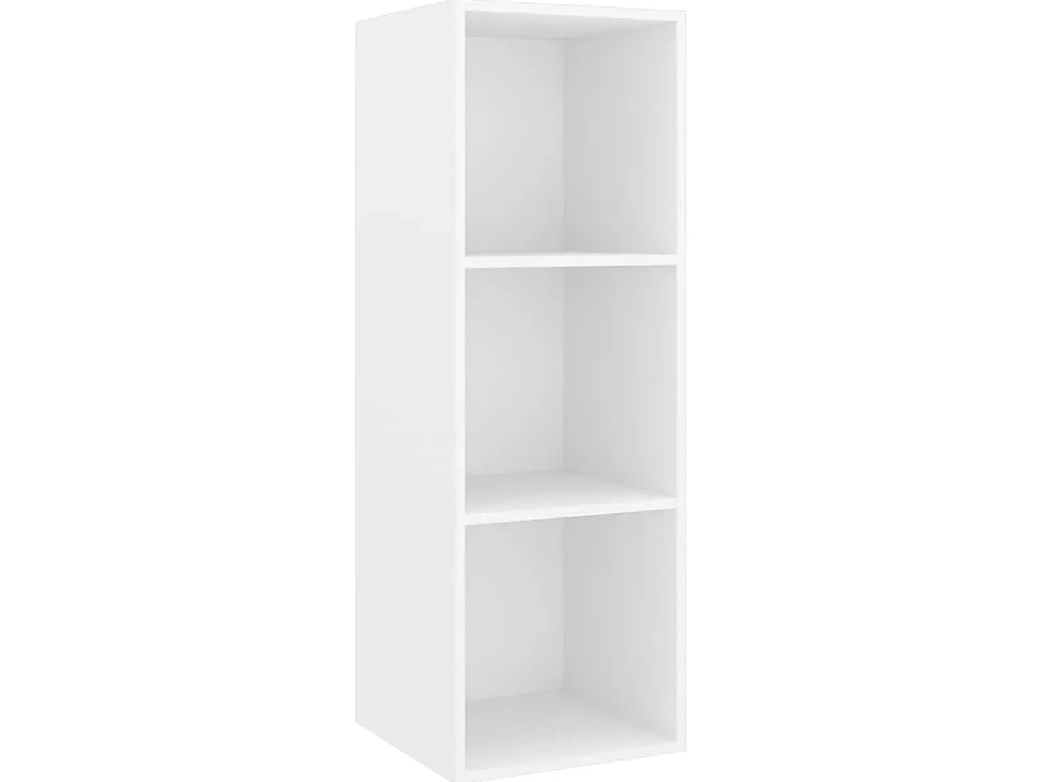 3 pcs conjunto de móveis de TV contraplacado PT121167 Branco