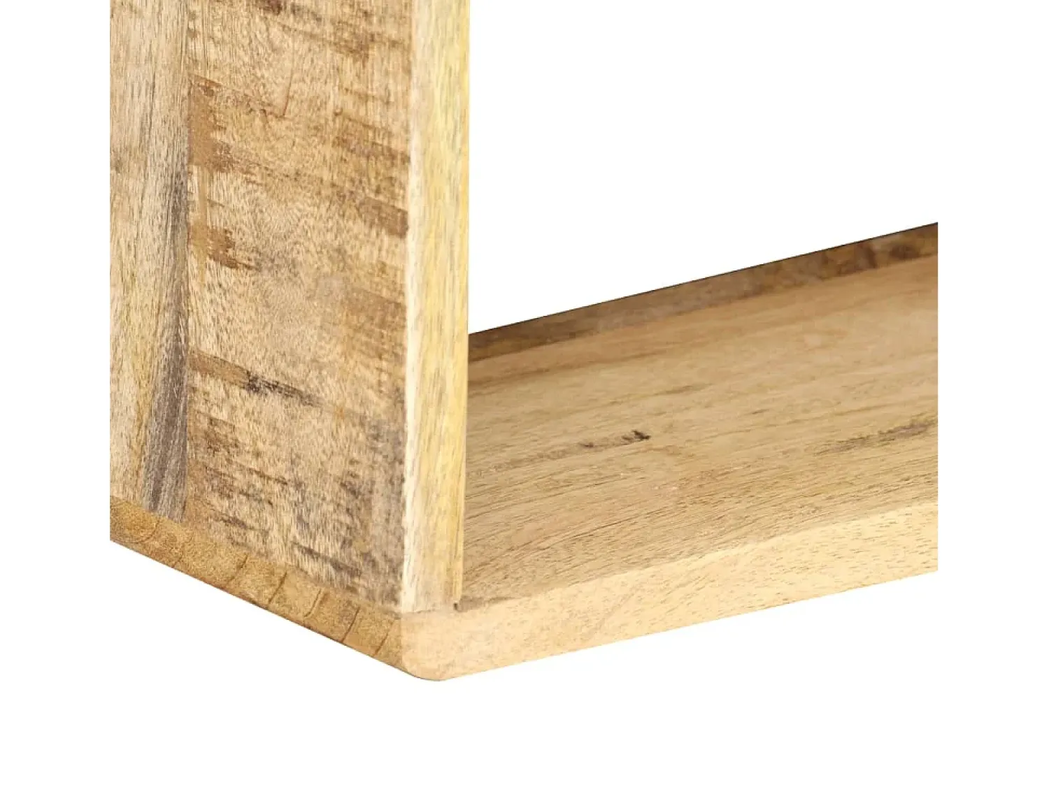 3 pcs conjunto de prateleiras de parede cubos mangueira maciça PT522591^ Prateleira