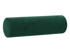 Sofá|vidaxl 3 pcs conjunto de sofás com almofadas veludo -escuro Verde