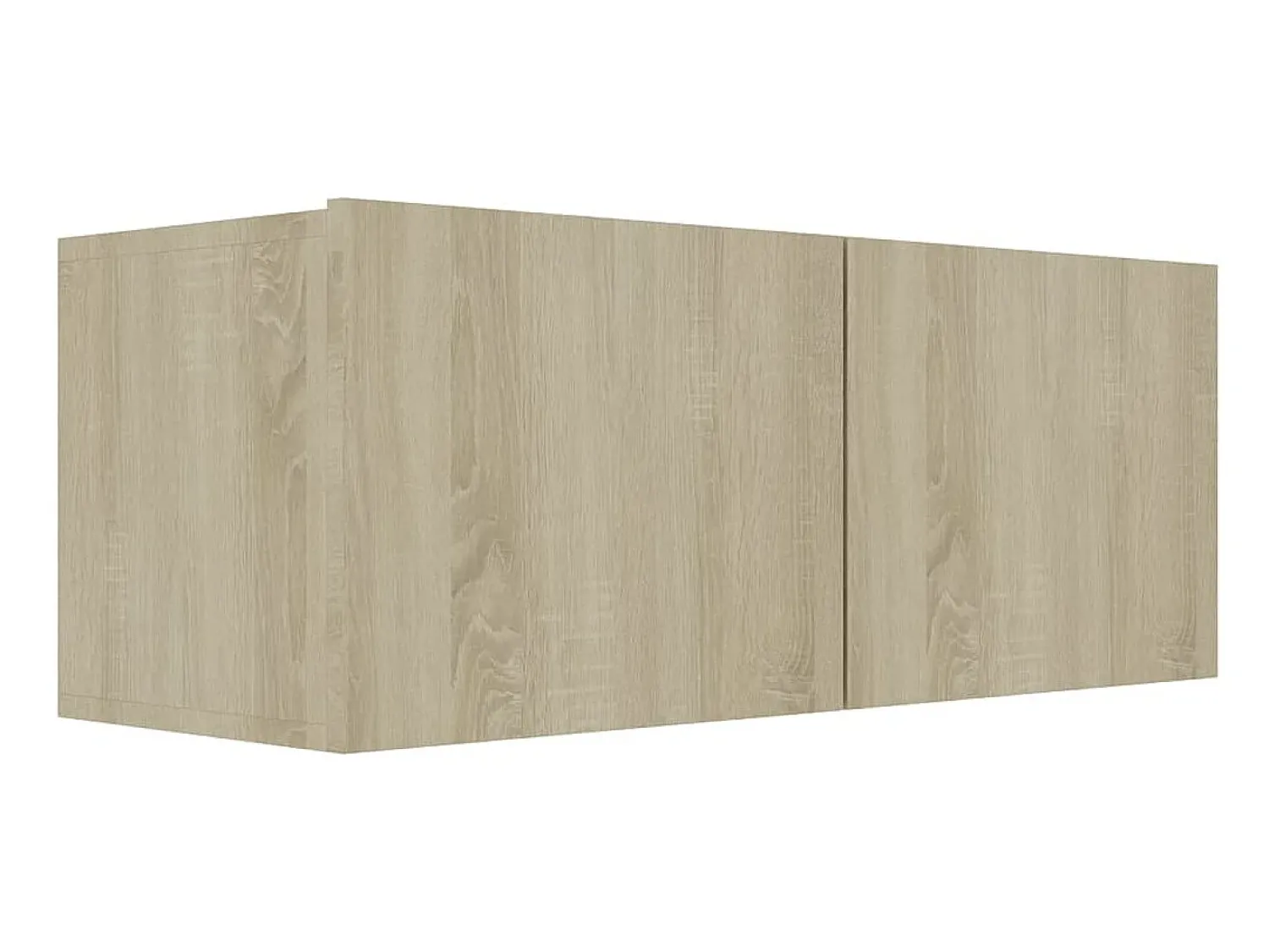 Móvel De Tv* 3 pcs conjunto móveis de TV derivados madeira carvalho sonoma PT492350 Castanho