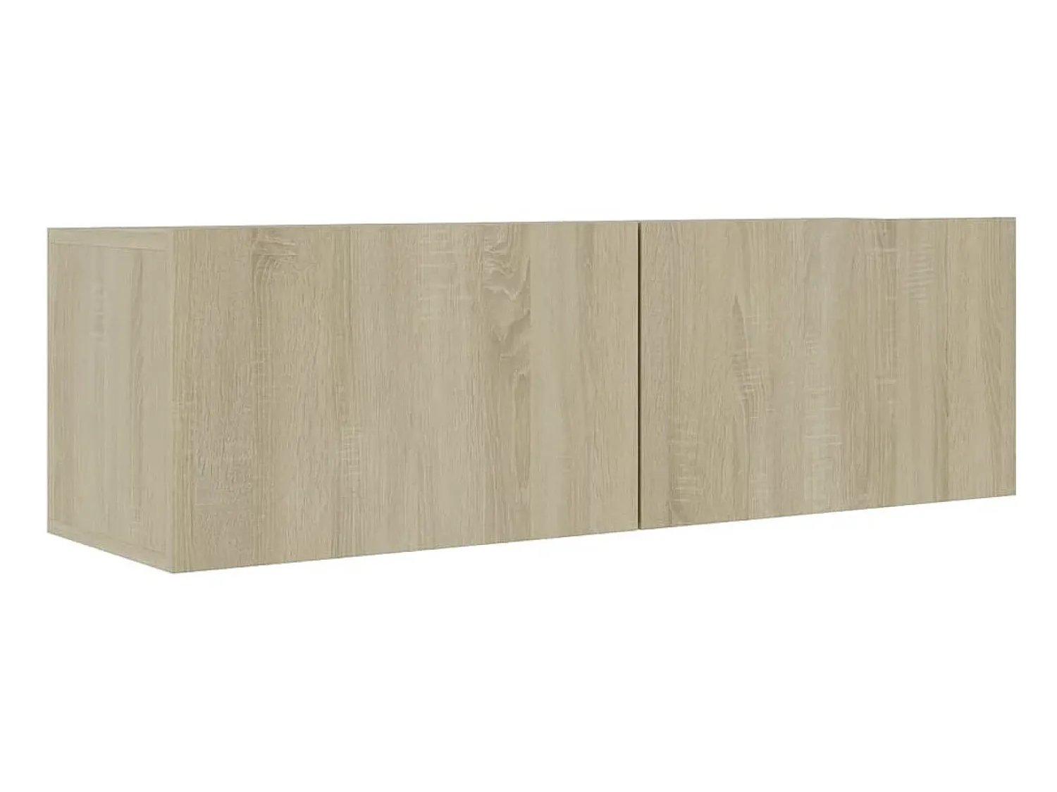 Móvel De Tv| 6 pcs conjunto móveis de TV derivados madeira carvalho sonoma PT242998 Castanho