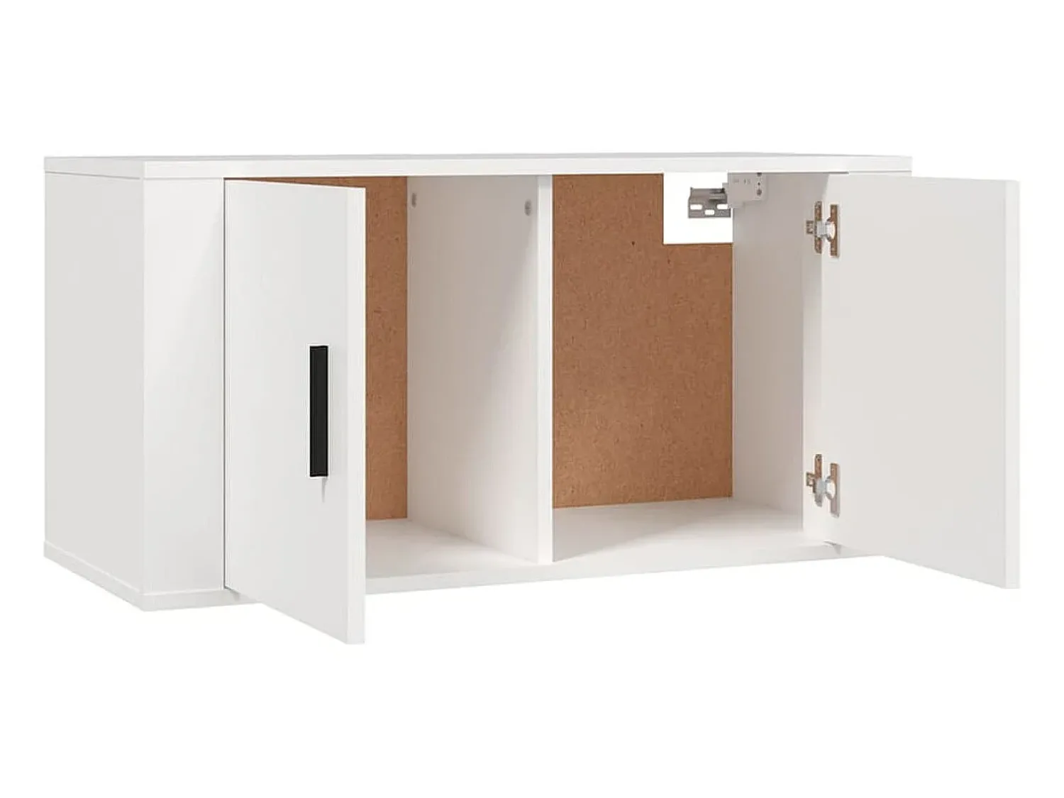 Móvel De Tv* 2 pcs conjunto móveis de TV derivados de madeira PT964839 Branco