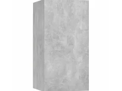 Móvel De Tv* 6 pcs conjunto móveis TV derivados de madeira cimento PT550869 Cinzento