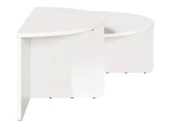 2 pcs Mesas de centro | Mesa de apoio | Mesa de café 79x39.5x40 cm^ Mesa De Centro