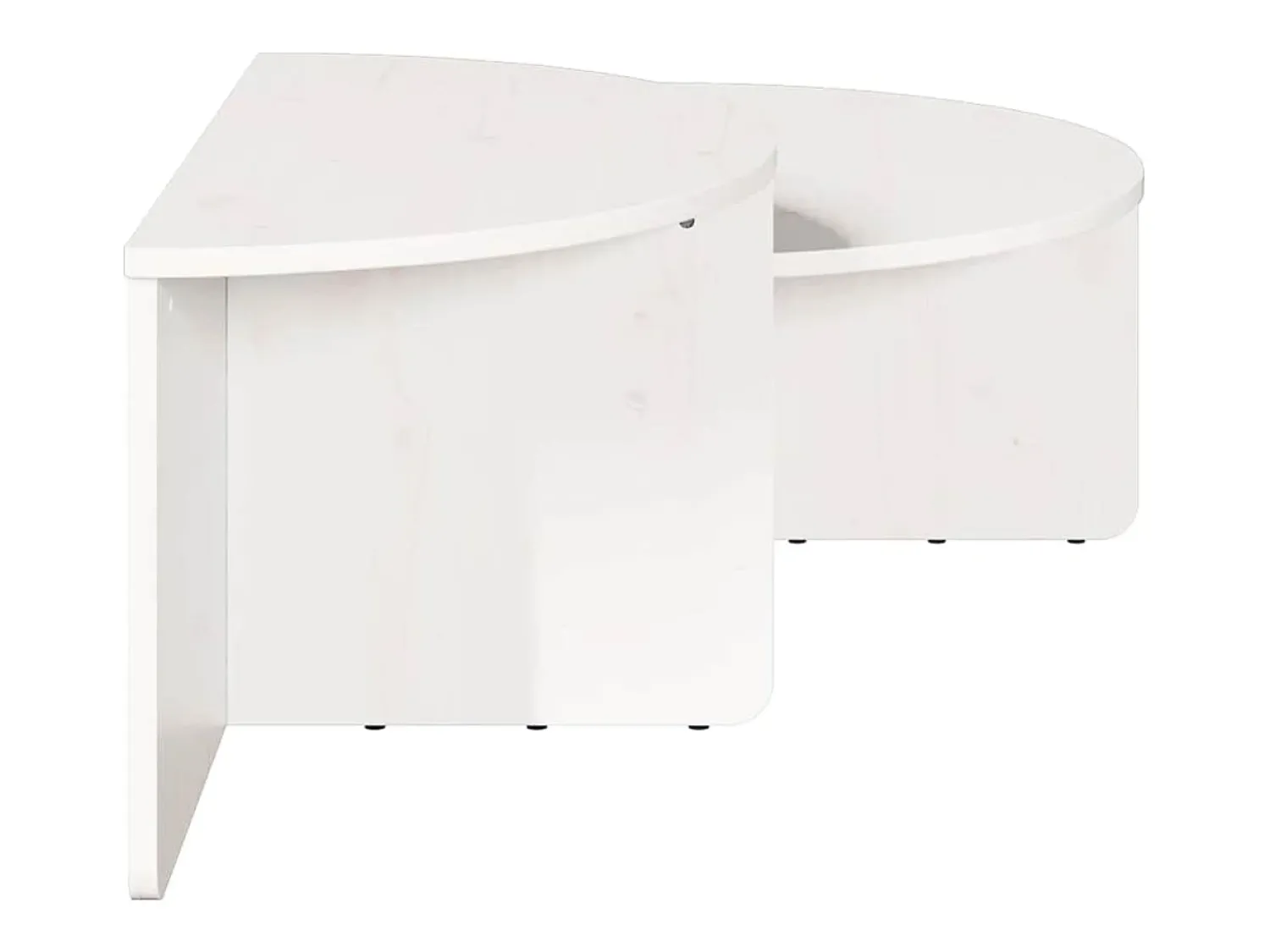 2 pcs Mesas de centro | Mesa de apoio | Mesa de café 79x39.5x40 cm^ Mesa De Centro