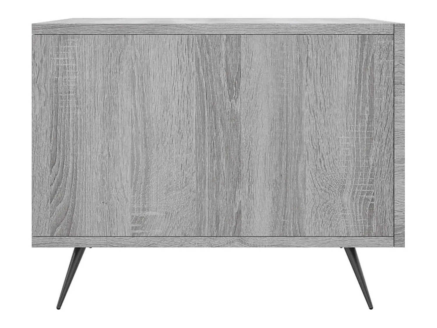 Mesa De Centro| 2 pcs Mesas de centro | Mesa de apoio | Mesa de café 50x50x40 cm madeira proc. sonoma cinza Cinzento
