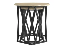 Mesa De Centro* 2 pcs Mesas de centro | Mesa de apoio | Mesa de café Carvalho sonoma 50x50x50 cm Castanho