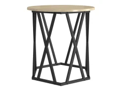 Mesa De Centro* 2 pcs Mesas de centro | Mesa de apoio | Mesa de café Carvalho sonoma 50x50x50 cm Castanho