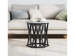 2 pcs Mesas de centro | Mesa de apoio | Mesa de café Sonoma 50x50x50 cm^ Mesa De Centro