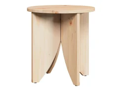 New 2 pcs Mesas de centro | Mesa de apoio | Mesa de café Natural 41.5x41.5x44 cm Castanho
