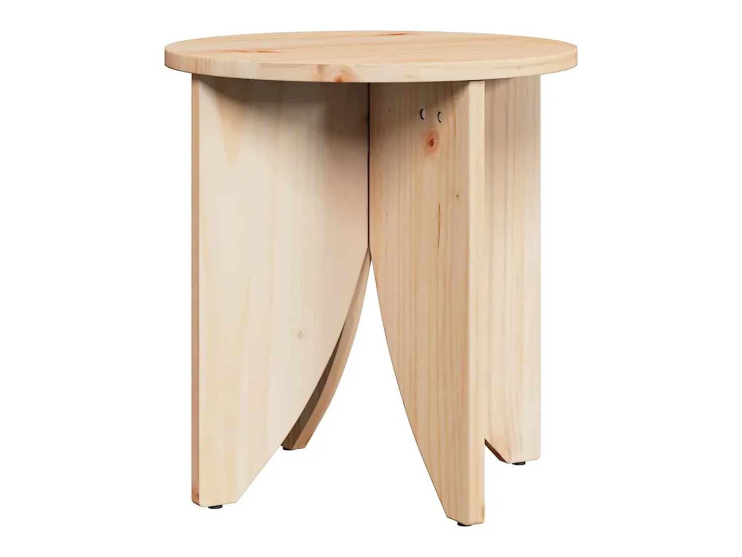 New 2 pcs Mesas de centro | Mesa de apoio | Mesa de café Natural 41.5x41.5x44 cm Castanho