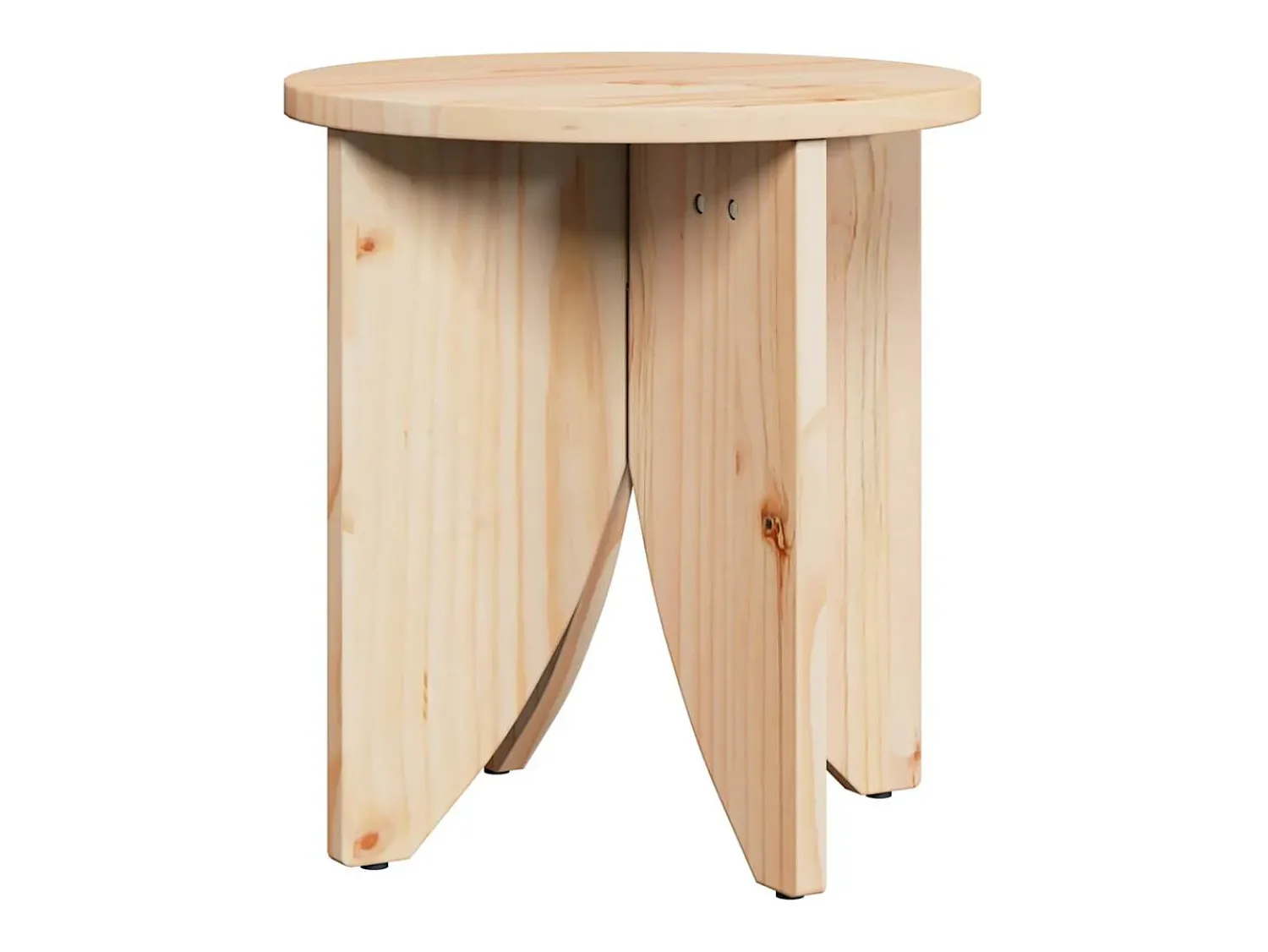 New 2 pcs Mesas de centro | Mesa de apoio | Mesa de café Natural 41.5x41.5x44 cm Castanho