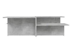 2 pcs Mesas de centro | Mesa de apoio | Mesa de café derivados de madeira -cimento^ Mesa De Centro