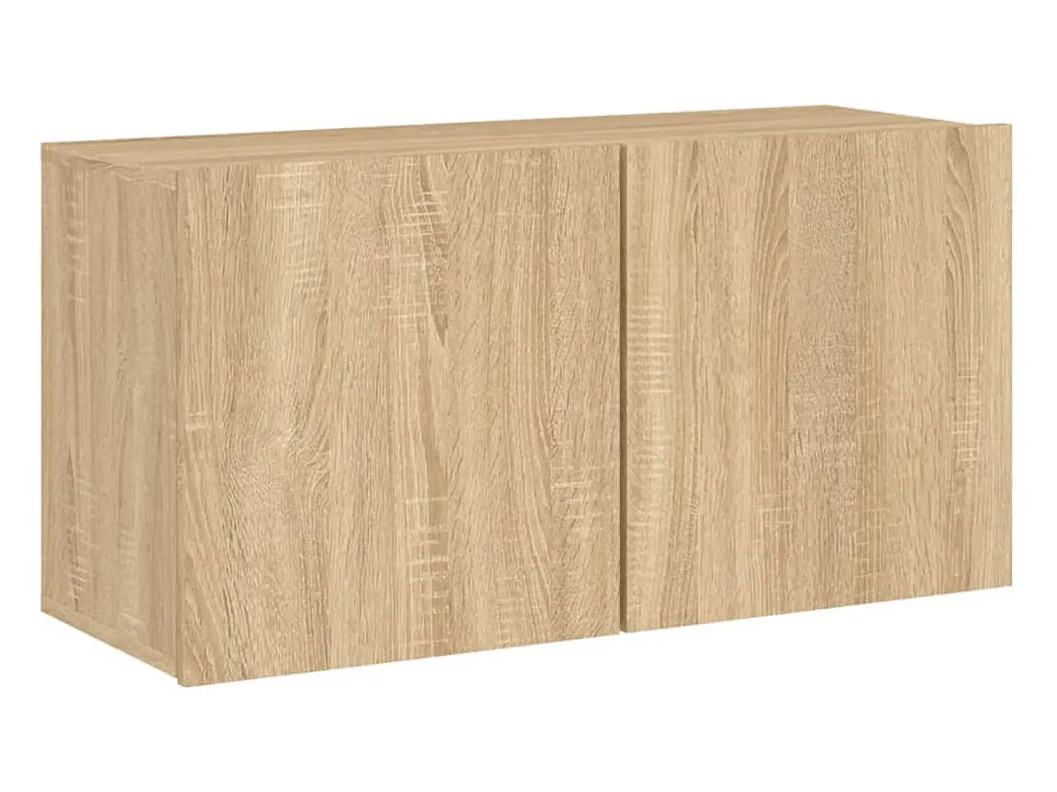 Móvel De Tv*vidaxl 5 pcs móveis de parede p/ TV derivados madeira carvalho sonoma Natural claro