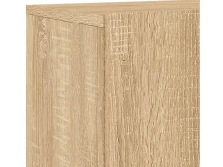 Móvel De Tv*vidaxl 5 pcs móveis de parede p/ TV derivados madeira carvalho sonoma Natural claro