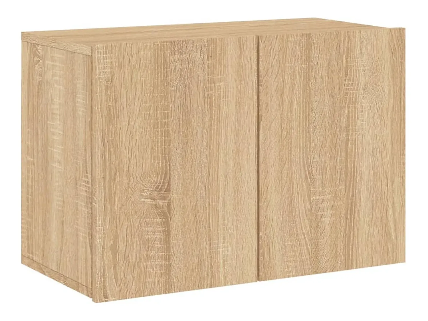 vidaxl 5 pcs móveis de parede p/ TV derivados madeira carvalho sonoma Castanho
