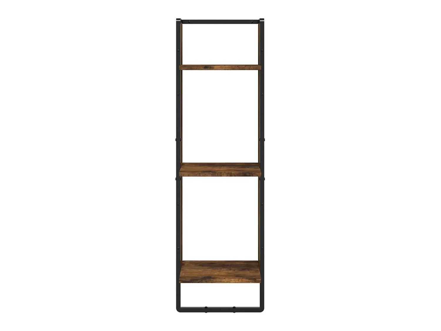 Prateleira|vidaxl 6 pcs prateleiras parede derivados de madeira carvalho fumado Castanho