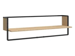 Outlet vidaxl 6 pcs prateleiras parede derivados de madeira carvalho sonoma Castanho