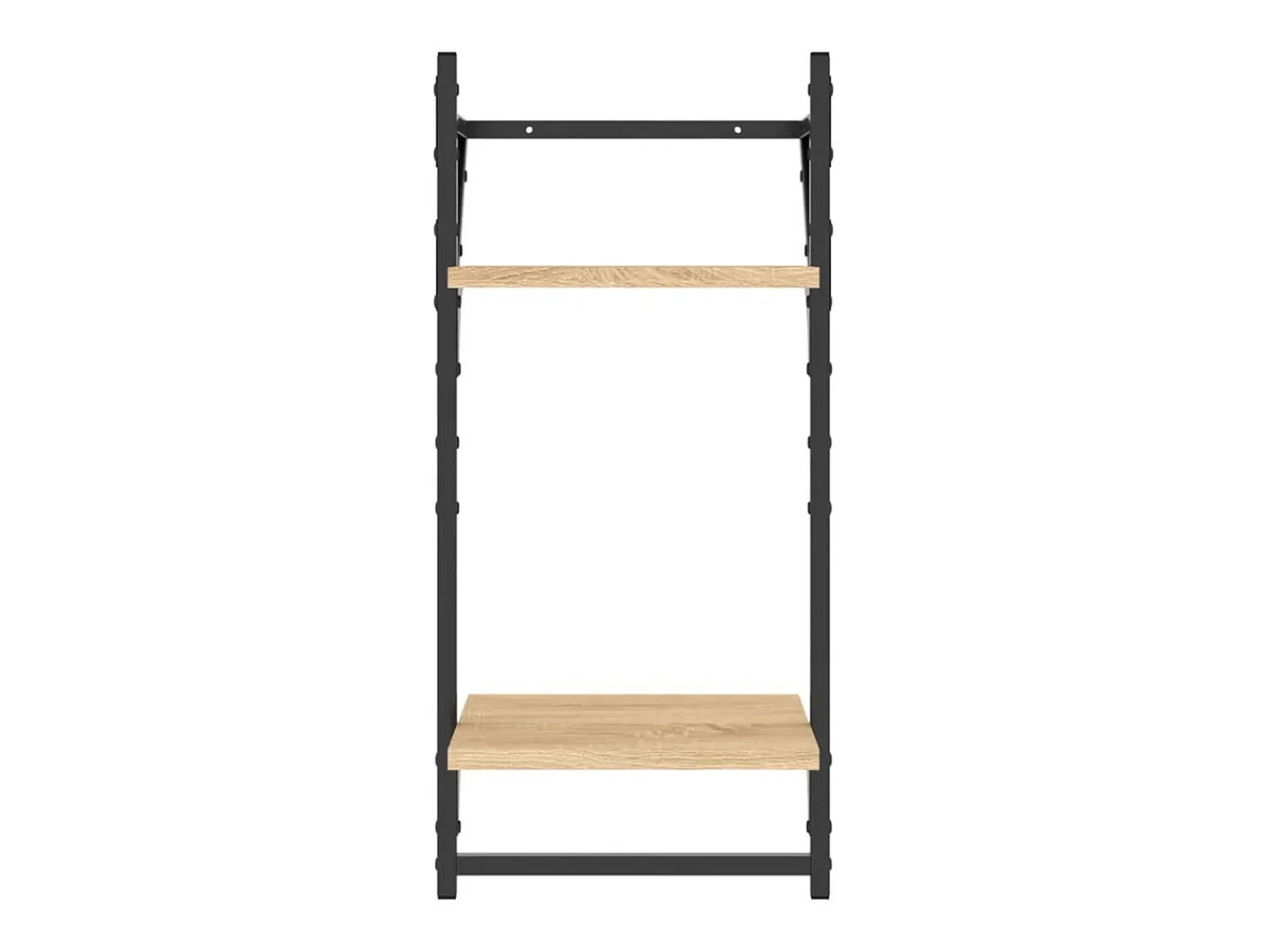 Prateleira*vidaxl 6 pcs prateleiras parede derivados de madeira carvalho sonoma Castanho