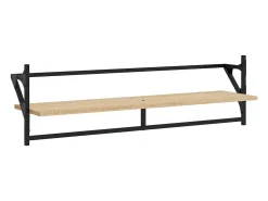 Prateleira*vidaxl 6 pcs prateleiras parede derivados de madeira carvalho sonoma Castanho
