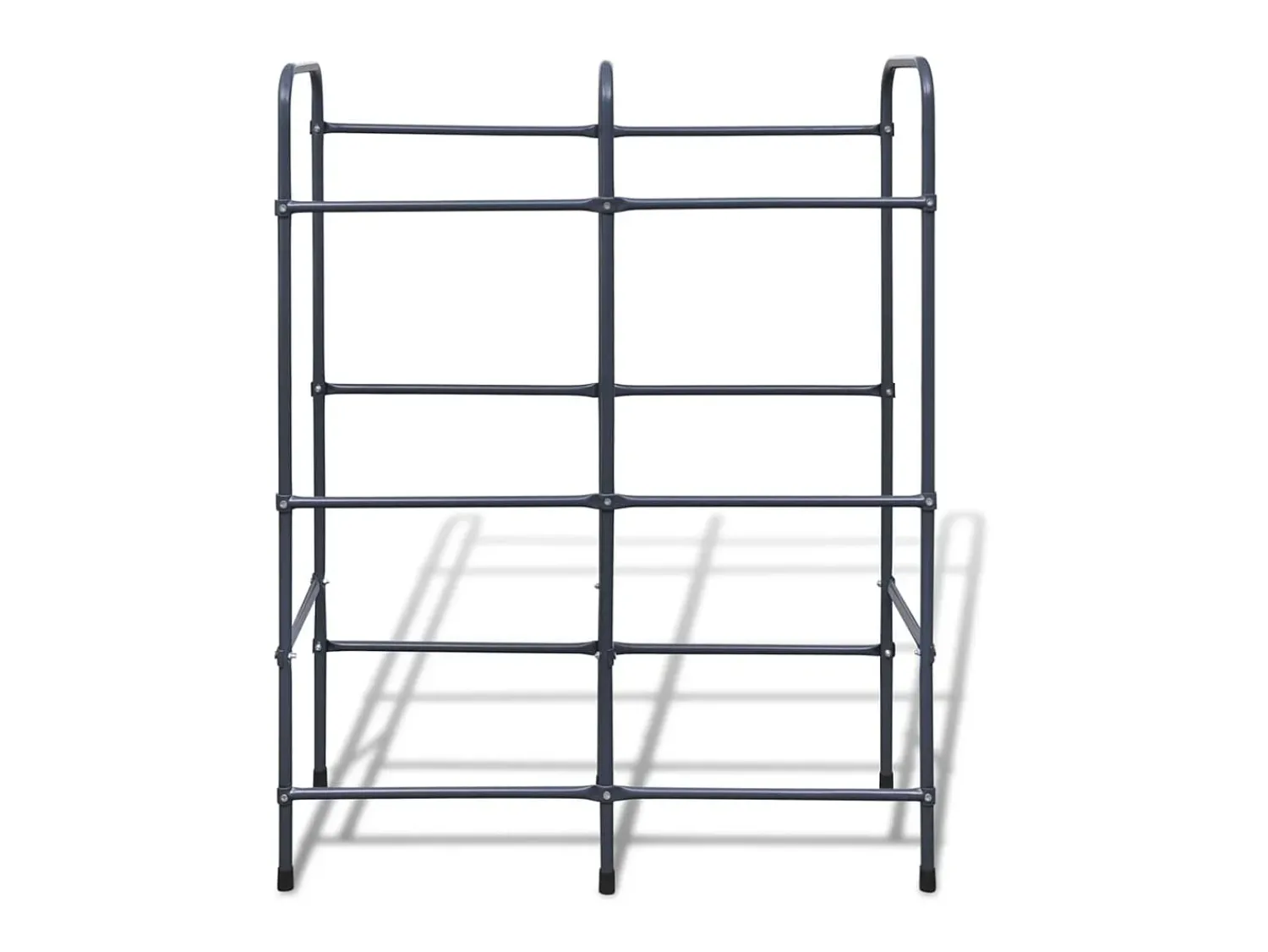Prateleira| 240971 Prateleira para 6 caixas aço PT754494 Cinzento