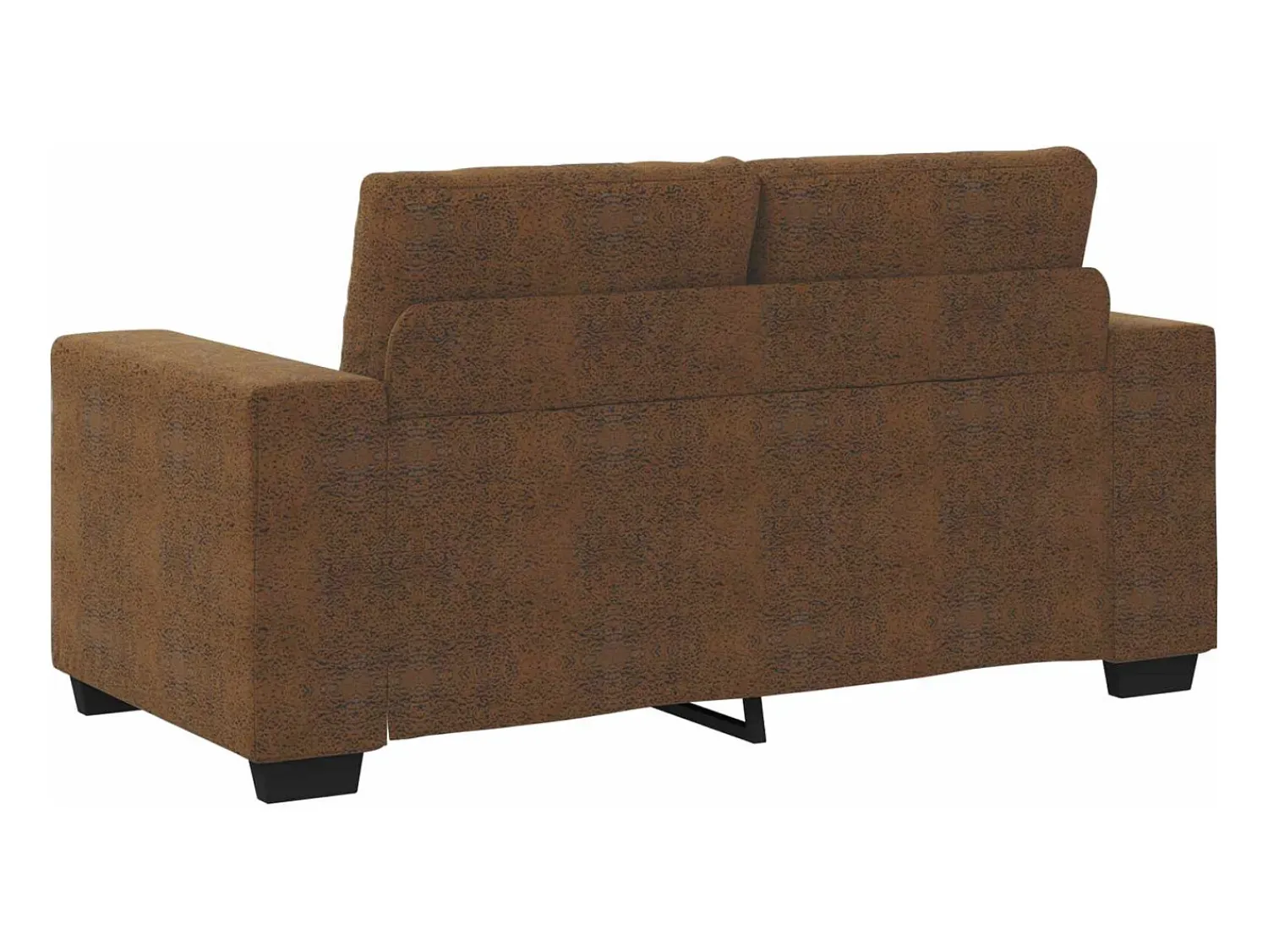 Sofá*vidaxl | Sofá | 2 pcs 221 x 78 x 80 cm Couro sintético Castanho