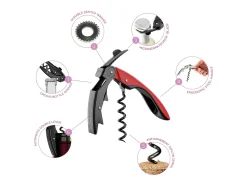 Discount Abridor de garrafas de alavanca dupla de alta tecnologia Pop by Koala Vermelho