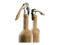 Abridor de vinho de alavanca dupla high tech em madeira da coleção Pop por Koala^ Acessório Vinho E Bar