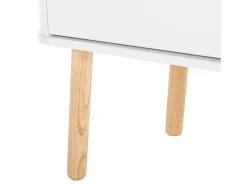 Loft24 Adrianni : Armário expositor com 2 portas de vidro em metal preto^ Vitrina