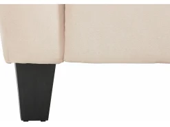 Poltrona|Loft24 Alessa | Poltrona em Microfibra Creme Branco