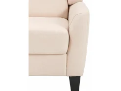 Poltrona|Loft24 Alessa | Poltrona em Microfibra Creme Branco