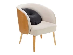 Poltrona|Loft24 Alzey | Poltrona em teddy Branco sujo