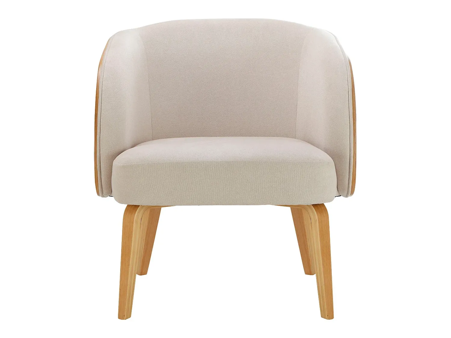 Poltrona|Loft24 Alzey | Poltrona em teddy Branco sujo
