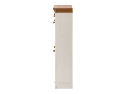 New Loft24 Anita | Sapateira com 2 Abas e 1 Gaveta em Pinho Branco