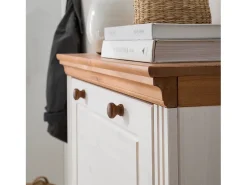 Móvel De Arrumação|Sapateira|Loft24 Anita | Sapateira com 3 abas em Pinho Branco