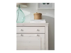 Móvel De Arrumação|Sapateira|Loft24 Anita | Sapateira com 2 Abas e 1 Gaveta em Pinho Branco