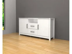 Móvel De Tv|Saldosystocks Aparador 2 Portas DN. Móveis de Sala de Estar ou Sala de Jantar, 159x82cm Branco