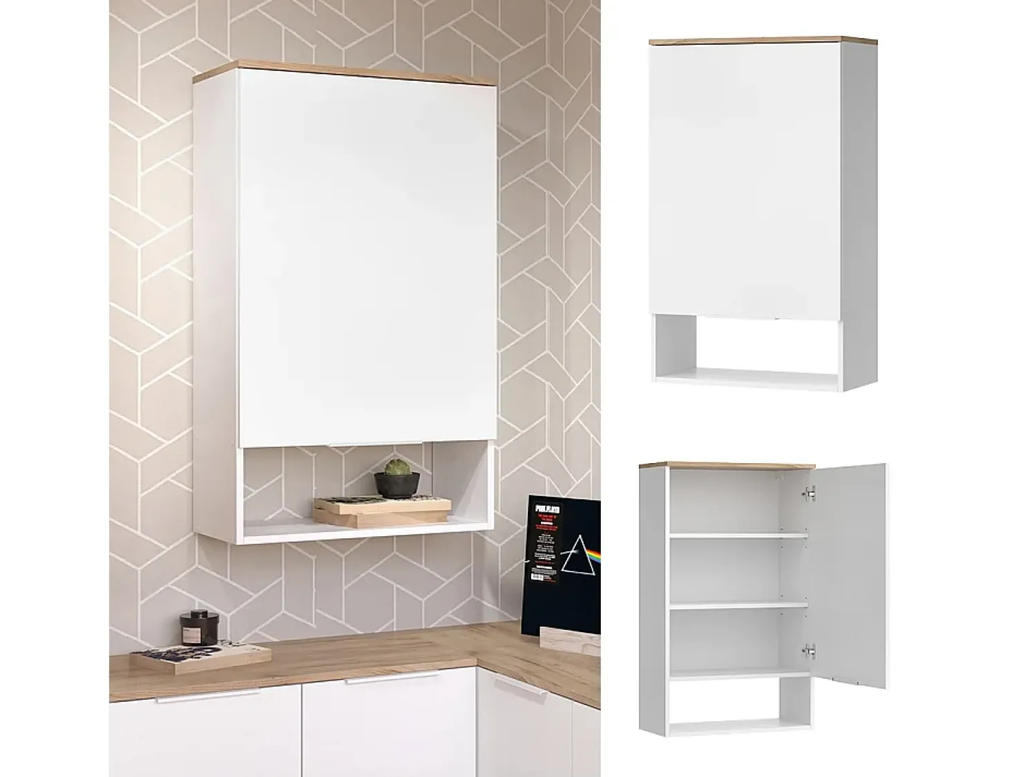Vicco Aparador /sonoma 60x30x100 wido^ Prateleira