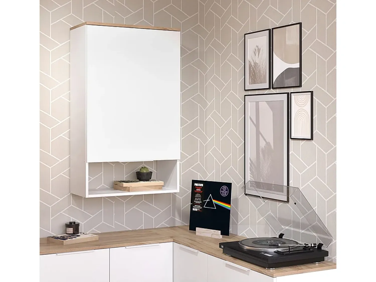 Vicco Aparador /sonoma 60x30x100 wido^ Prateleira