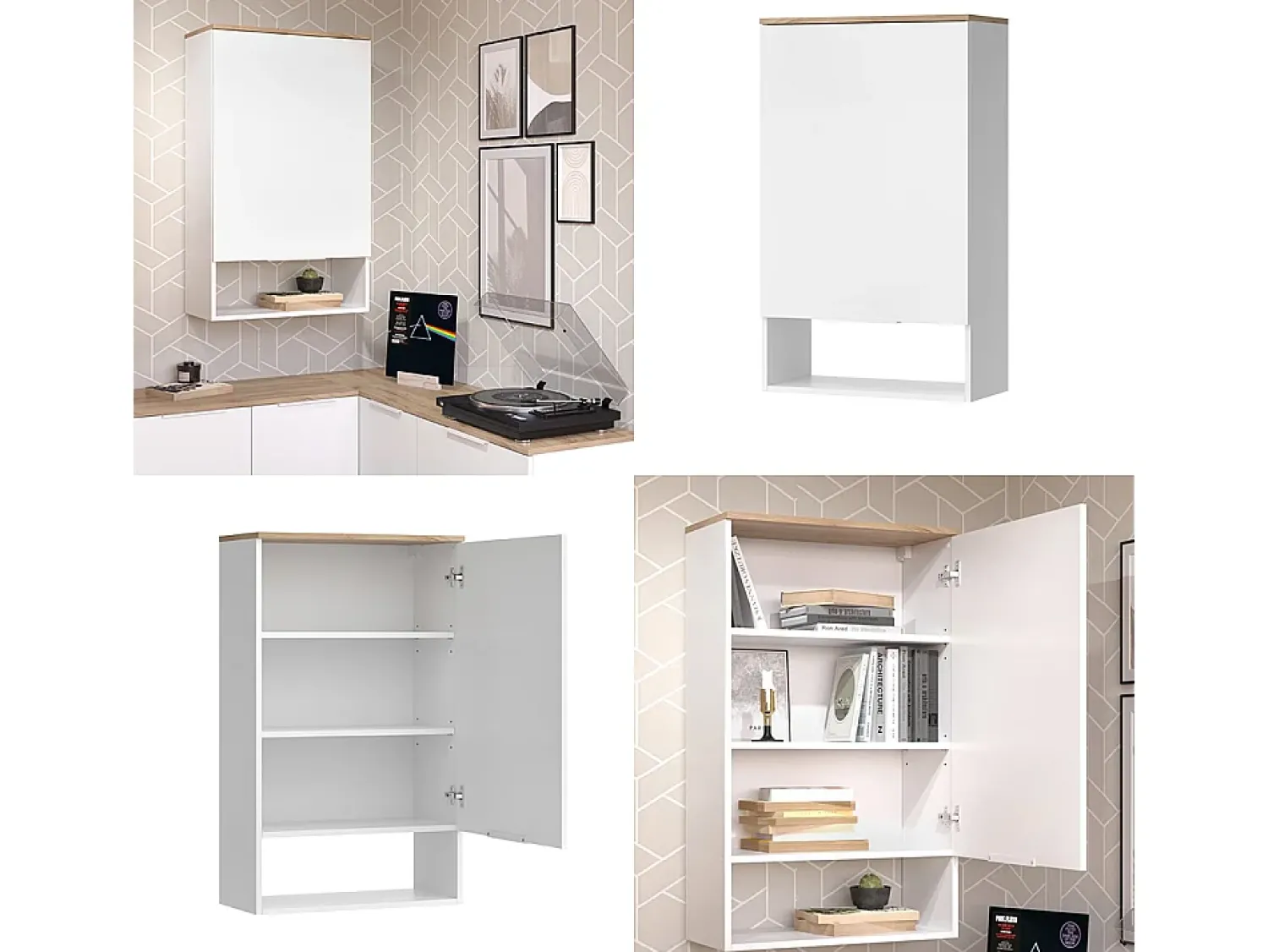 Vicco Aparador /sonoma 60x30x100 wido^ Prateleira