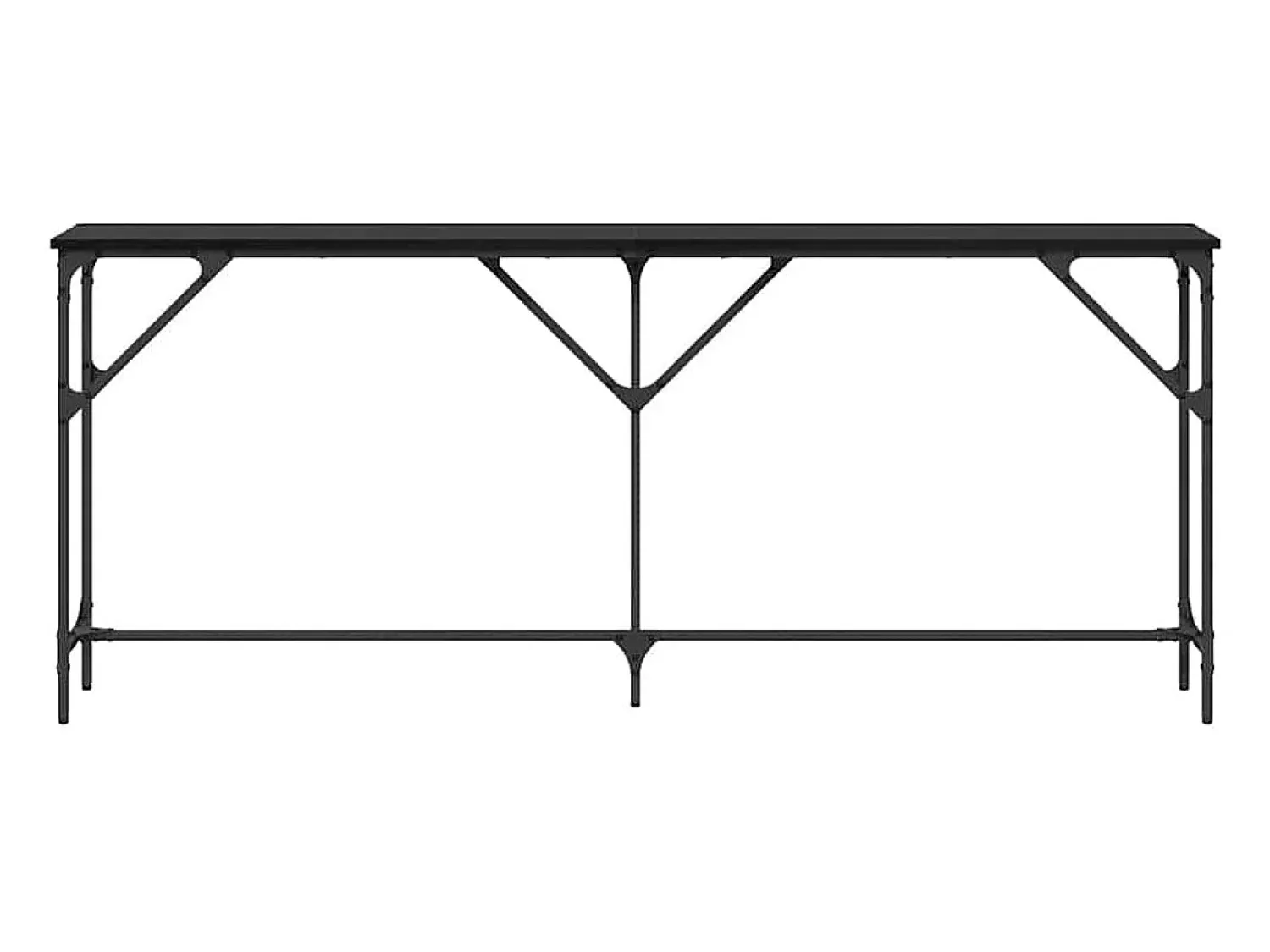 vidaxl Aparador Carvalho 180 x 23 x 75 cm^ Mesa De Apoio