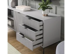 Online Vicco Aparador cinza 150x42x60 eliza Cinzento