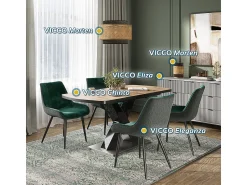 Online Vicco Aparador cinza 150x42x60 eliza Cinzento