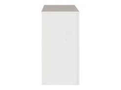 Consola*vidaxl Aparador com gaveta Drammen 89,5 x 37 x 73 cm Branco